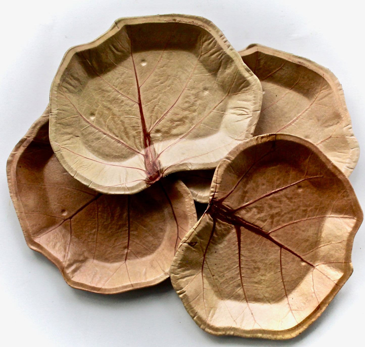 Sea Grape Dessert Plates - 7" Biodegradable (50 Pack)