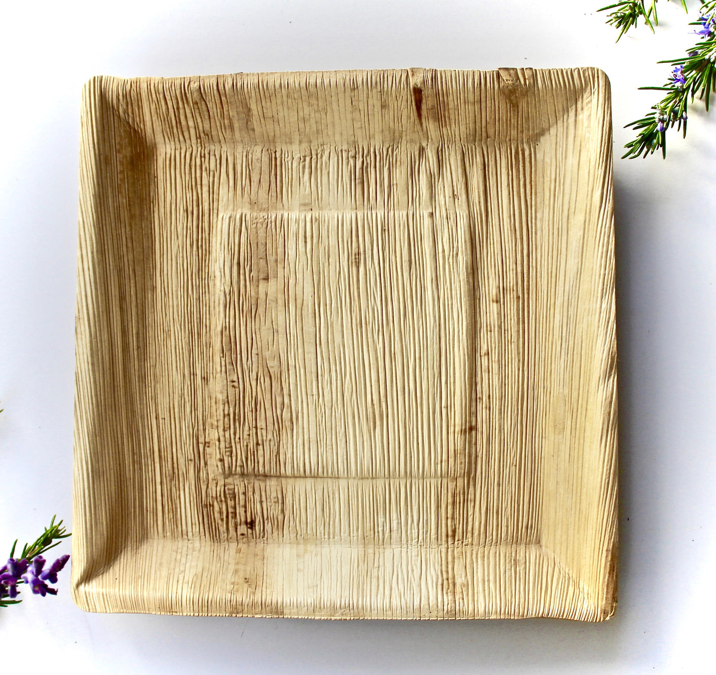 Baby Shower Party Set - 25 Square Plates (10") + 75 Utensils + 25 Gift Bags - 125pc Total